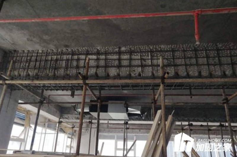 梁、板、柱承載力不足加大截面加固